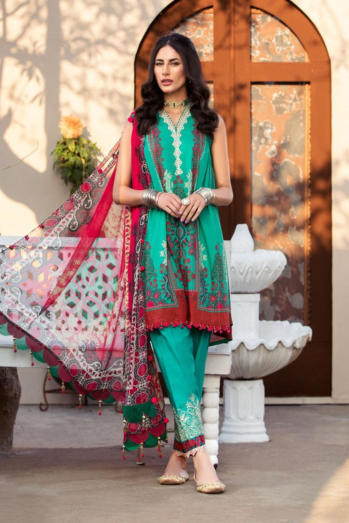 Secret Garden Embroidered Lawn Suit by M Prints- 12A