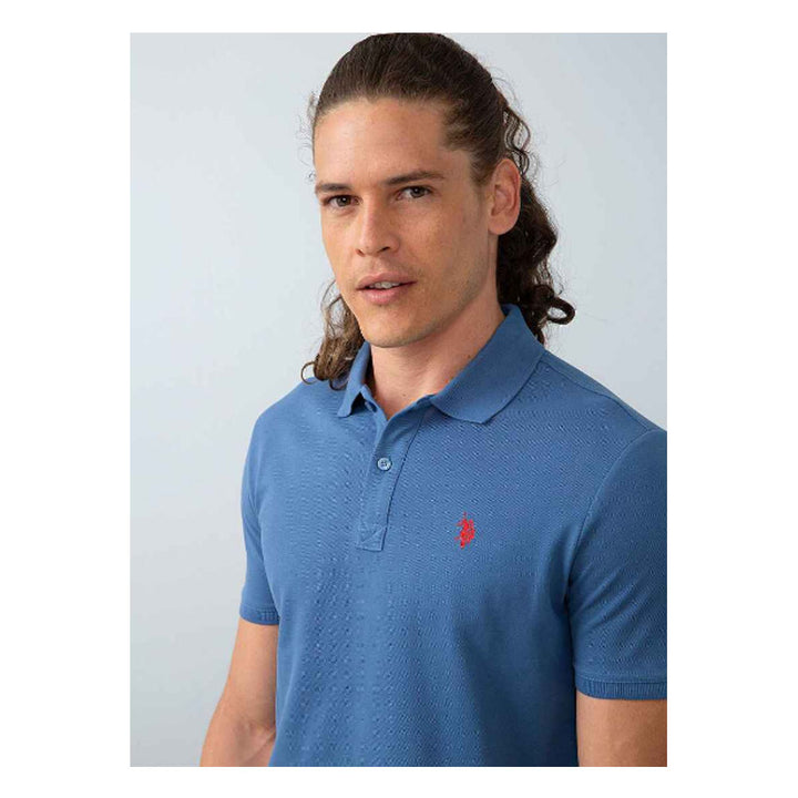 U.S. Polo Assn- Basic Polo T-Shirt- Blue