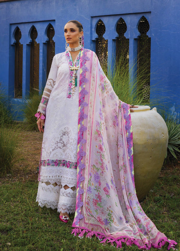 Neroli By Annus Abrar Luxury Embroidered Lawn 3 Piece Unstitched Suit AA24NLL-02 SOFI