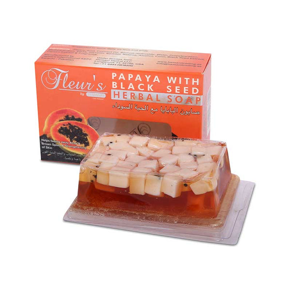 HEMANI HERBAL - Fleur's Blackseed & Papaya Soap