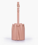 RTW - Peach loop handle bucket bag