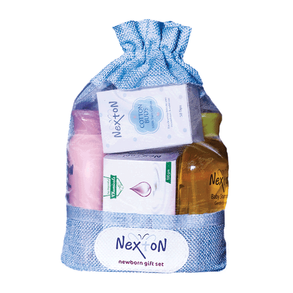 Nexton New Born Baby giftset (Pouch) Small