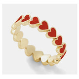 Sofnainshaikh- Jewelry - Heart Ring (red)