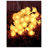 Shein- 20pcs 3M Flower Shaped Bulb String Light