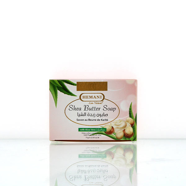 HEMANI HERBAL - Shea Butter with Aloe Vera Soap 75g