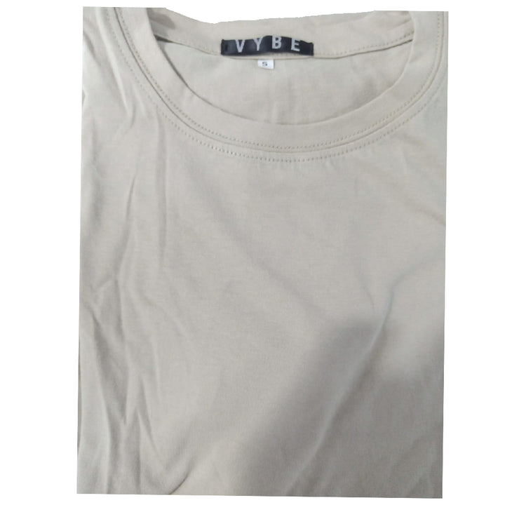 VYBE - Basic T-Shirt - Fawn