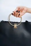 VYBE- Round Ring Bag (Black)