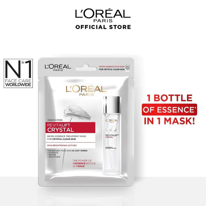 L'Oreal Paris Revitalift Crystal Micro-Essence Sheet Mask