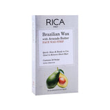Rica Wax- Face Wax Strip Brazilian Wax With Avacado Butter - 20 Strips