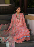 Ansab Jahangir - Zoha Embroidered Lawn Suits Unstitched 3 Piece - AJLL23-07