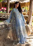 Ansab Jahangir - Zoha Embroidered Lawn Suits Unstitched 3 Piece - AJLL23-10